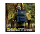 Ninja Frostvault Go Lakeshore Blue 36 Cans Soft Insulated Backpack Cooler
