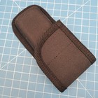 Unbranded Folding Knife Sheath Pouch Black Nylon Belt Loop Tactical Made In Usa
