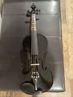 Cecilio Electric Violin - Sparkly Black 4 4 Full-size Violin W  Case  Tuner