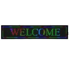 Led Sign 40 x8  Scrolling Message Display Board Outdoor Rgb 7-color Programmable