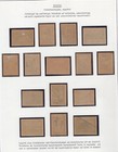 Azerbaijan 1921-22 Stamps Lyapin 13-27 Different Types Part Of Collection Mh