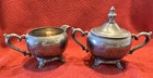 Oneida Vintage Silver-plated Creamer And Sugar Bowl