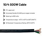 Windynation 10 4 10 Awg 4 Conductor Soow So Cable Cord Wire 600v Portable Power