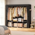 Wardrobe Closet 66 Inch Portable Closet Hanging Clothes Large Capacity Clothes