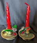 Large Lot Vintage Suni Gurley Christmas Shaped Candles Carolers Angel Trees Deer