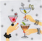 Caspari Aperitivo Cocktail Napkins - 20 Per Package