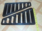 2 Nos Vintage Universal Flush Mount Hood Vents Snowmobile Atv Custom 14  X 9  