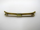 Vintage Tie Collar Bar Clip Jewelry  Rare Straight Skinny Design