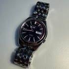 Seiko 5 7s26-01v0 Automatic Men s Watch Black Racing Dial