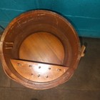 Early American Folk Art Wood Sewing Box