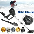 Lcd Metal Detector Waterproof Gold Digger Deep Sensitive Hunter Coil Searcher