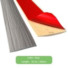 Floor Transition Strip Self-adhesive Cover Threshold Repair Floor Gap Vinyl F   