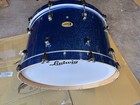 Ludwig Centennial    zep    Maple  26 X 14 Bass Drum Blue Sparkle