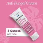 Clotrimazole Antifungal Cream For Skin - 1 Pack With 4 Oz  Of Clotrimazole Cream