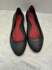 Crocs Lina Ballet Flats Comfort Shoe Size 9 Black Comfort Minimalist Feminine