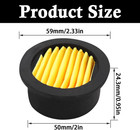 4pcs Air Compressor Replacement Filter Elements  Intake Paper Filter For Generat