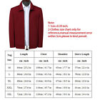 Men s Casual Business Spring Jackets Outwear Top Zipper Lapel Collar Coat  