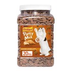  3 Pack  Purina Friskies Party Mix Cat Treats Chicken Lover Crunch 20oz Canister