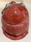Antique Majolica Pottery Tobacco Rare Owl 1982  7 Markings