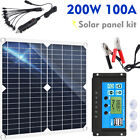 4000w Power Inverter Solar Panel Kit 12v 100a Battery Charger Controller