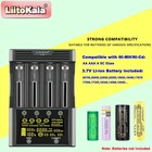 Liitokala Lii-600 Smart Battery Charger For Li-ion 18650 Nimh Aa Aaa