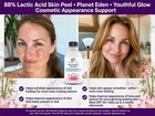 88  Lactic Acid Skin Peel Kit   Glycolic Cleanser   Recovery Cream   Brush 