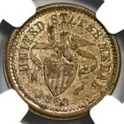 1863 F-92 199 Do Over 1c R-9 Ngc Ms 64 United States Medal Civil War Token