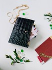 Green A6 Leather Notebook Cover Binder 6-rings  Dated 2026 Planner Gift For Her 