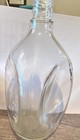 Clear Glass Pinch  Bottle Embossed  Haig And Haig Scotland No Lid 