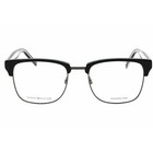 Tommy Hilfiger Men s Eyeglasses Black Acetate metal Square Frame Th 1988 0807 00