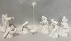 One Hundred 80 Degrees Origami Porcelain Nativity Set 14pc W  Boxes