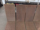 Antique Cast Iron Architectural Salvage Victorian Panel 8 Pcs 