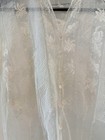 Antique Edwardian Embroidered Net Lace Blouse Early 1900s Sheer Vintage Top
