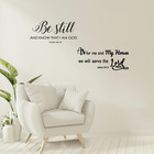 12 Pieces Bible Verse Wall Stickers  Inspirational Quote Wall Decals  Religious