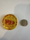 Antique Engine Tractor Toy Club 1990 Show Kempton Pa Pinback Massey Harris Vtg