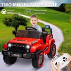 Ride On Car Kids 12v Electric Vehicles Car Truck 3 Speeds Led Lights  Music  Mp3