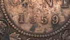 1859 Canada 1 One Cent Canadian Large Penny World Foreign Coin F1303