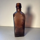 Straubhullers Tree Of Life Elixir Purple Bottle With Cork Vintage 6 5   