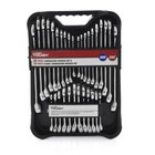 32 Piece Combination Wrench Set Metric Sae Standard Stubby Tool Storage Case New