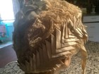 Amazing  Very Old  Antique Lace Bonnet   gorgeous And Intricate Lace Work 
