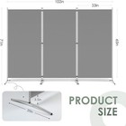 3 Panel Room Divider6 Ft Tall Folding Privacy Screen Freestanding Room Partition