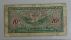 U s  Military Payment Certificate  mpc  Series 641     10 Cents  10     Lot A4