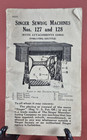 Singer Sewing Machine Instruction Manuals Lot Of 3 127-128 15-90 15-91 1940