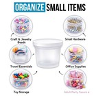12 Pack 3 5g Pint Style Plastic Storage Jars With Lids Assorted Exotic Designs