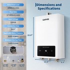 Propane natural Gas Tankless Water Heater  constant Temp Indoor Hot Water Unit