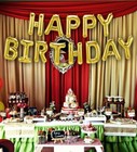 Gold Silver Rose 16  A-z Letter Balloons Number Foil Balloon Name Party Wedding