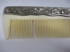 Vintage Ornate Silverplate Comb