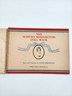 1945 Vtg Martha Washington Doll Book Paper Dolls Bernstein Used
