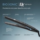 Bio Ionic 10x 1  Styling Iron Flat Iron Hair Straightener Black New In Box