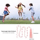 9ft Jump Rope Adjustable Jumping Rope Plastic Segmented Beaded Skipping Exercise